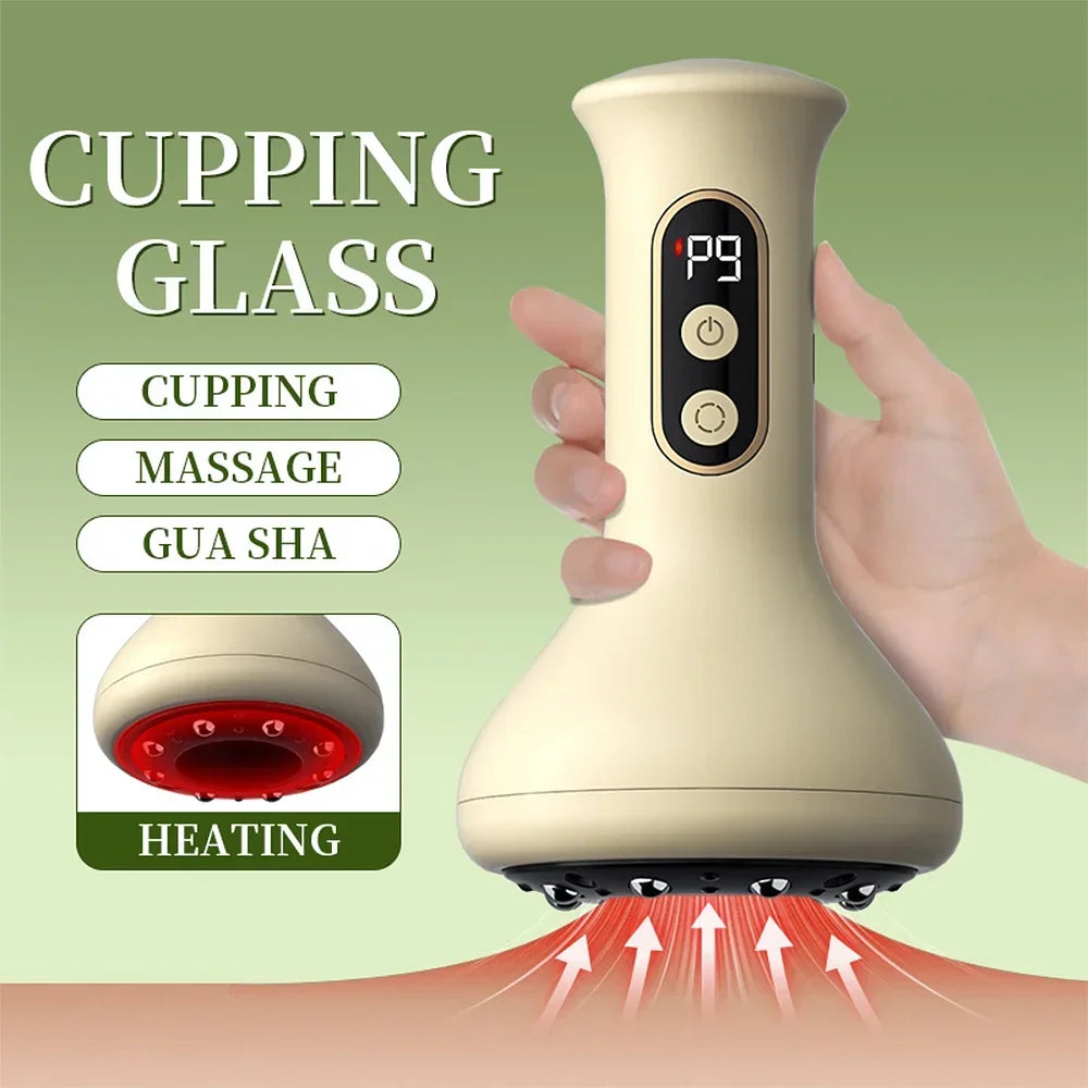 Electric Cupping Massager and Scraping Tool for Muscle Relaxation and Body Recovery - 5