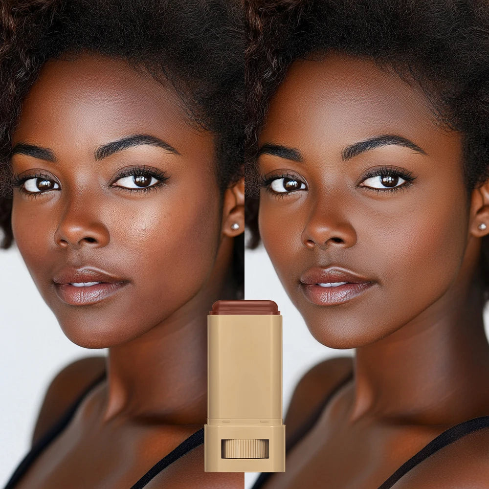 Skin Tint Stick and Serum Foundation for Natural Everyday Makeup Coverage - 3