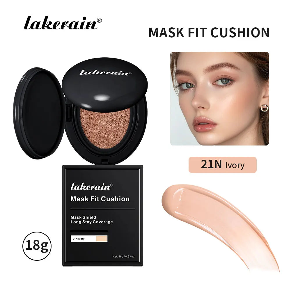Semi Matte CC Cream Cushion and Long Lasting Foundation for Flawless Face Makeup