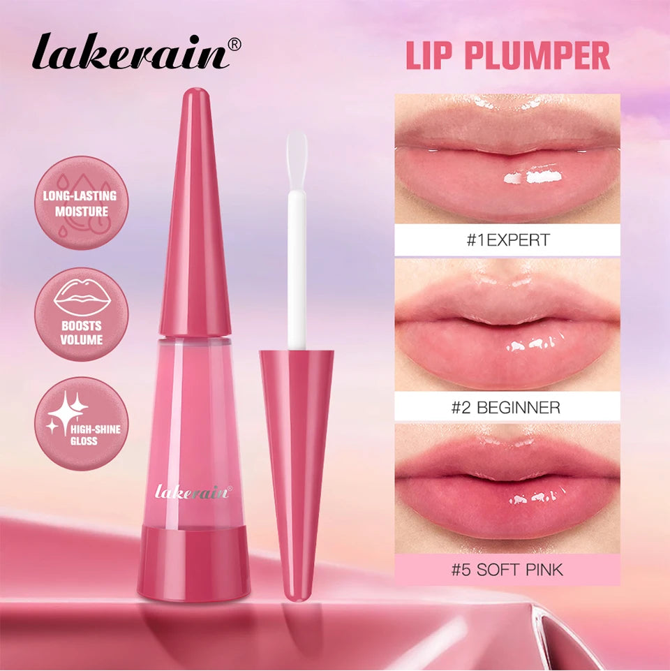 Instant Lip Plumper and Volumizing Gloss for Fuller Looking Lips and Daily Beauty