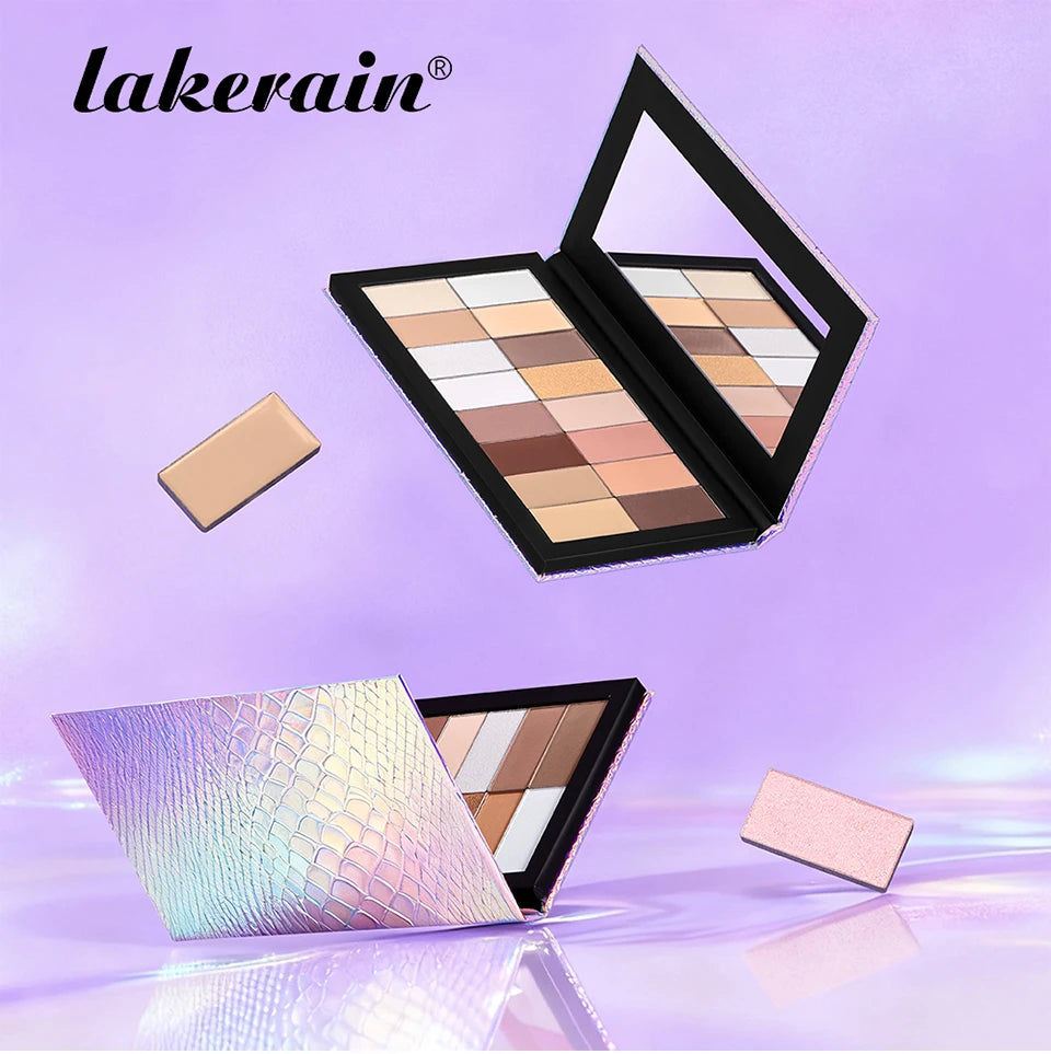 Magnetic Mermaid Makeup Palette and Eyeshadow Kit for Professional Artists and Daily Use