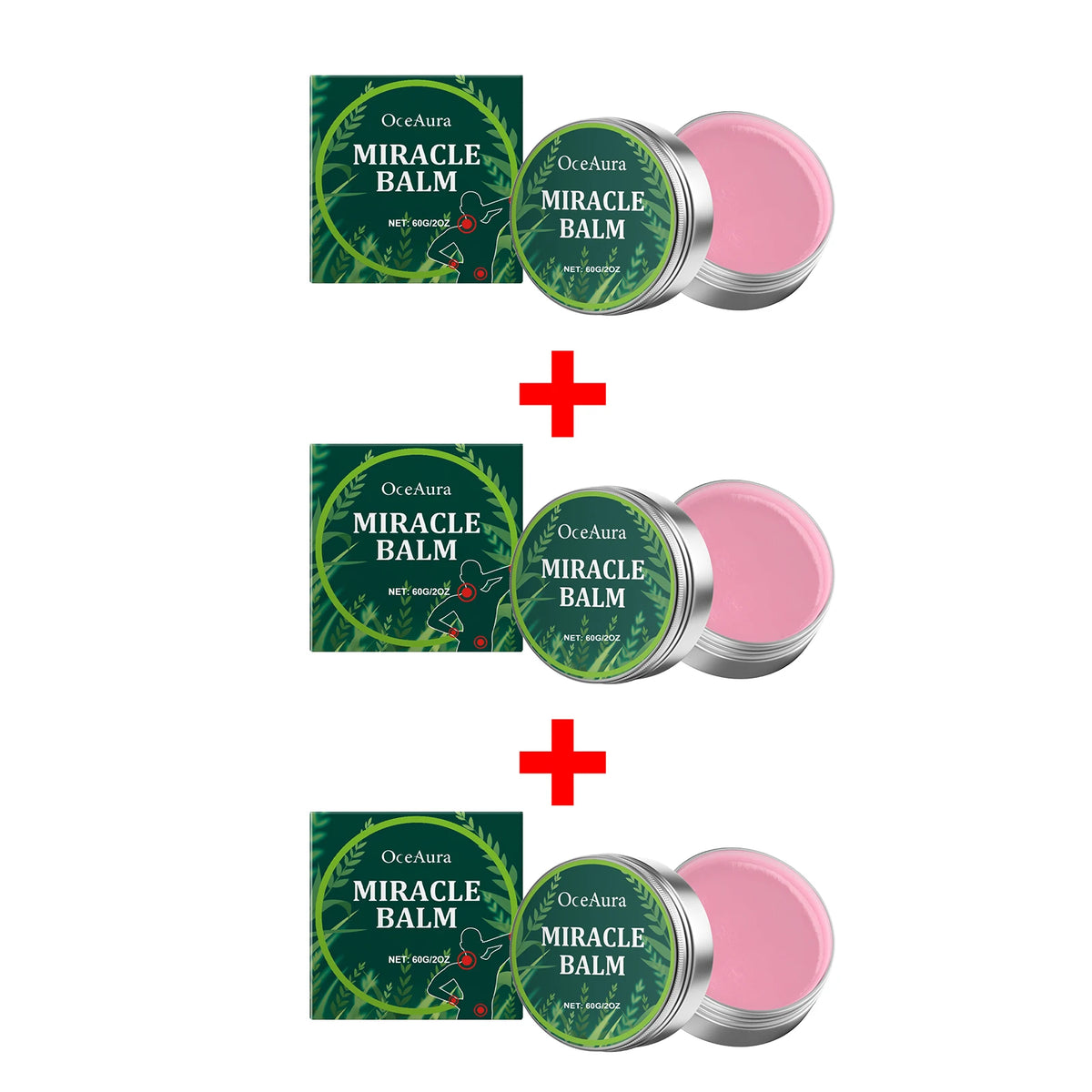 Herbal Body Massage Balm and Muscle Relief Cream for Daily Joint Soreness