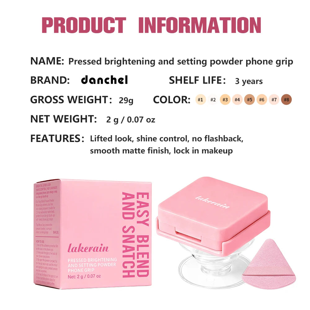 Pressed Powder and Setting Compact for smooth makeup touchups on the go - 15