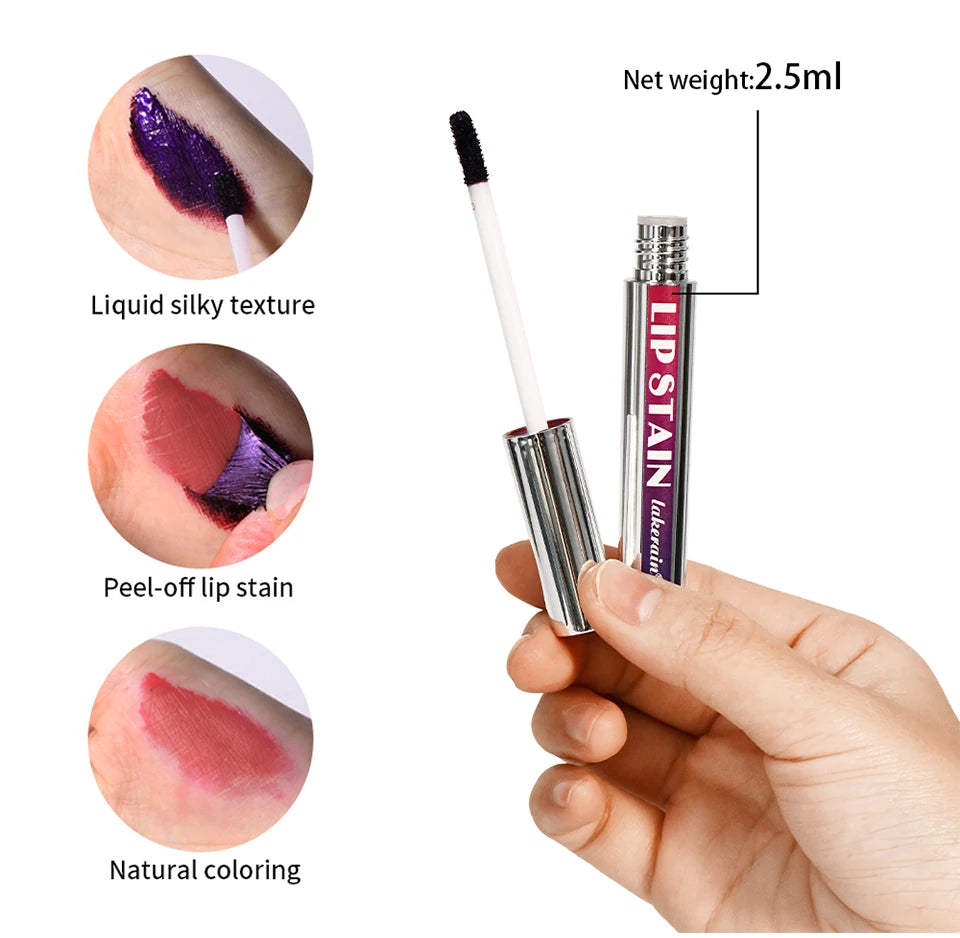 Peel Off Lip Stain and Transfer Proof Lip Tint for Long Lasting Daily Wear