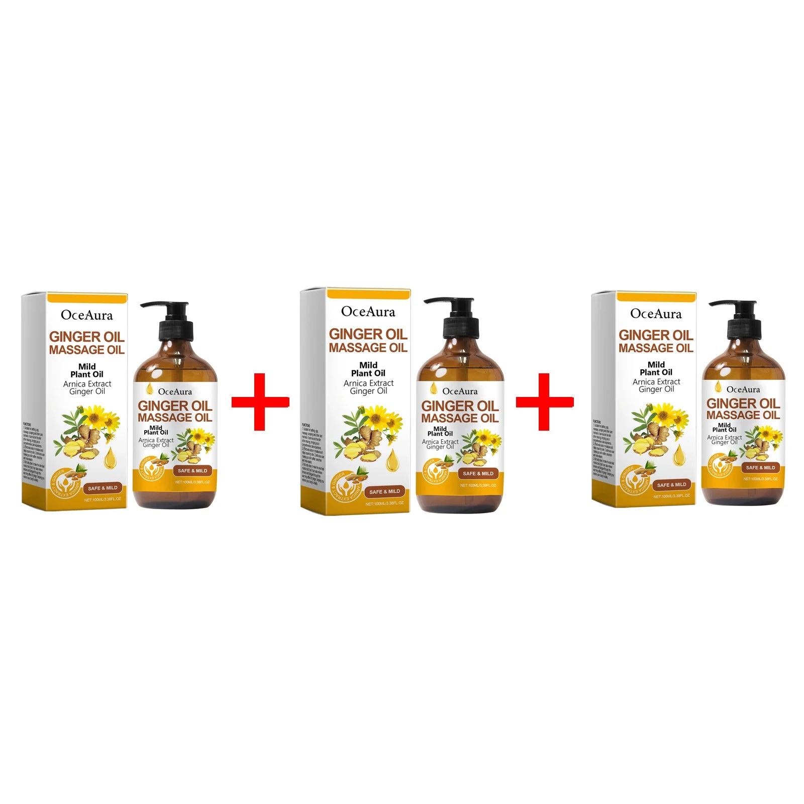 Ginger Massage Oil and Body Relaxing Essential Oil for Skin Nourishing Therapy - 17