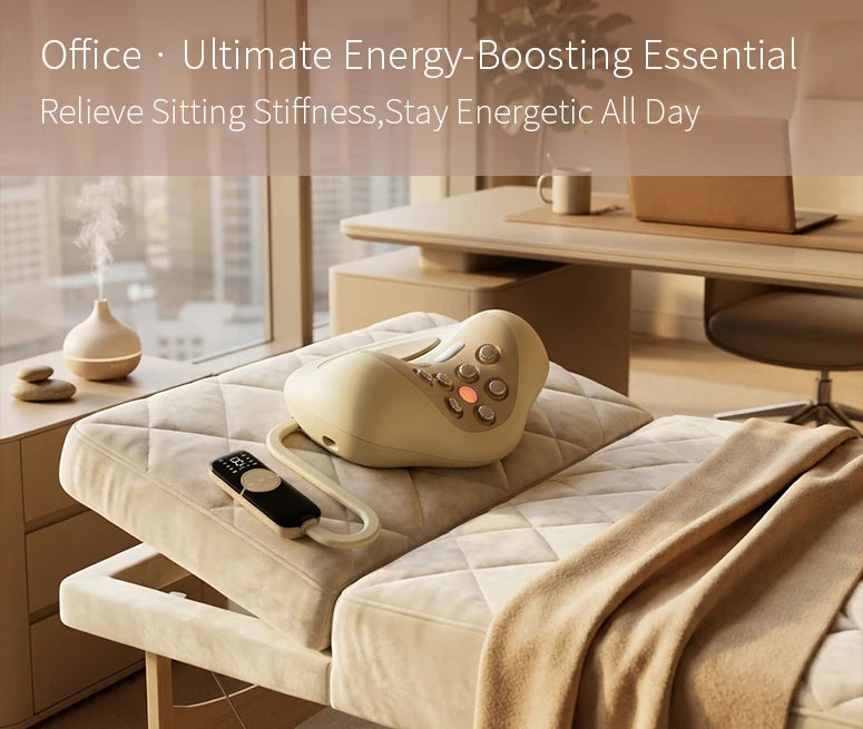 Neck Massager Pillow and Traction Device for Home Office and Travel Relaxation - 13