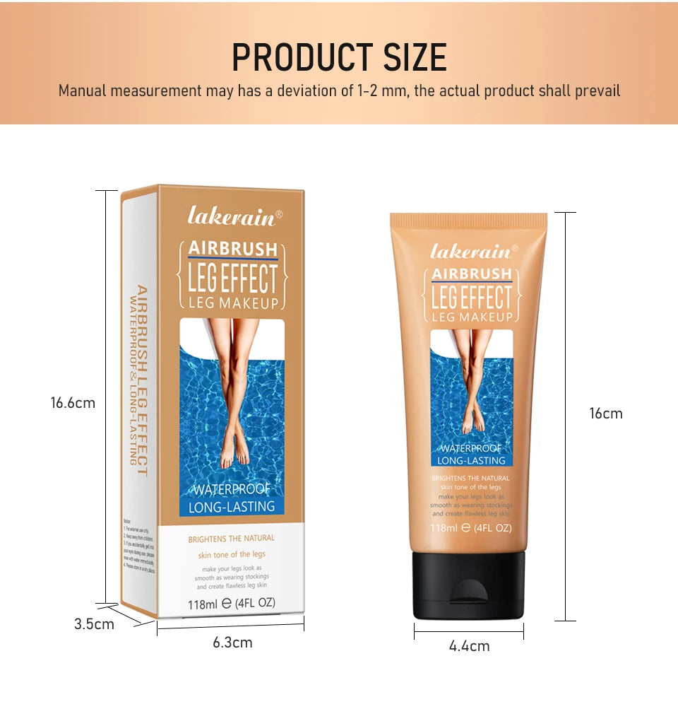 Leg Makeup and Body Concealer for Flawless Even Skin Tone on Legs and Feet - 16