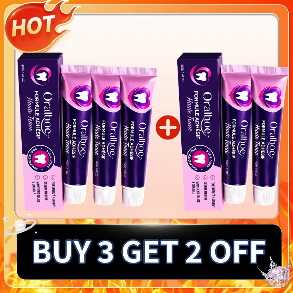 Denture Adhesive Gel and False Teeth Reline Cushion for Daily Dental Comfort - 16