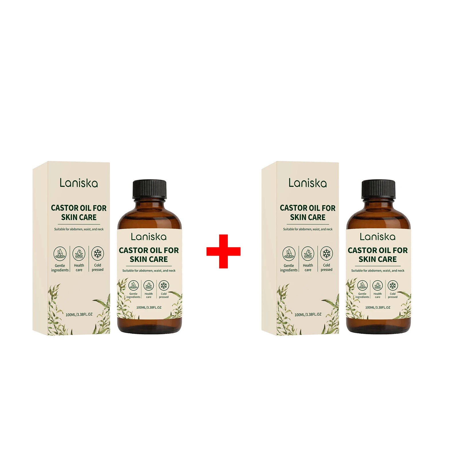 Cold Pressed Castor Oil and Moisturizing Body Care for Dry Skin and Massage - 16