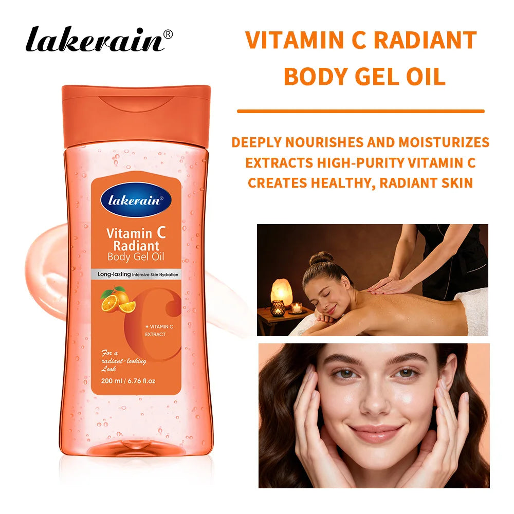 Radiant Body Gel Oil and Moisturizing Skin Treatment for Daily Glowing Skincare - 2