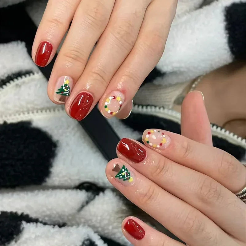 Christmas Nail Sticker and Holiday Gel Wrap for Winter Party Decorations - 2