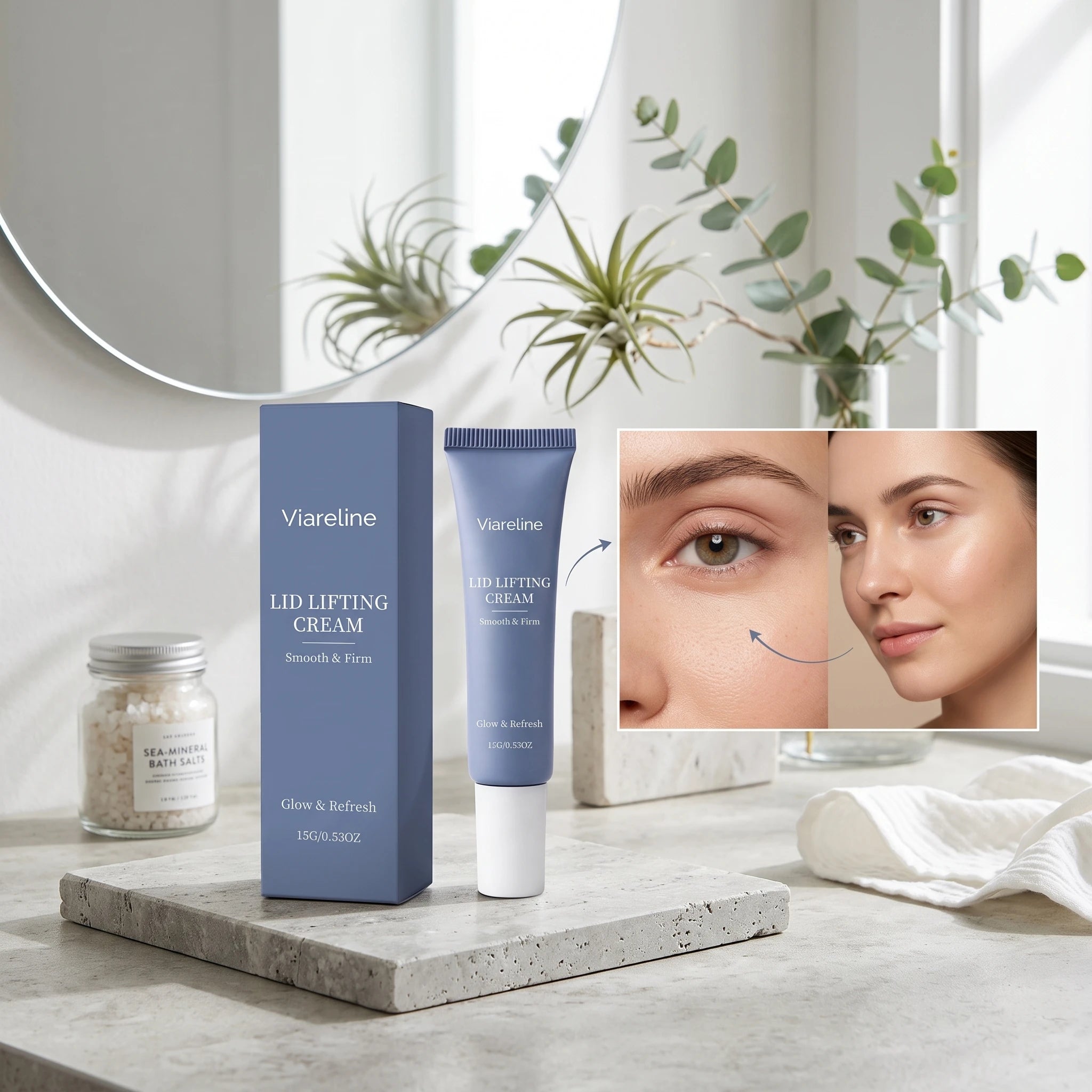 Firming Eye Cream and Dark Circle Remover for Youthful Looking Skin Brightness - 6