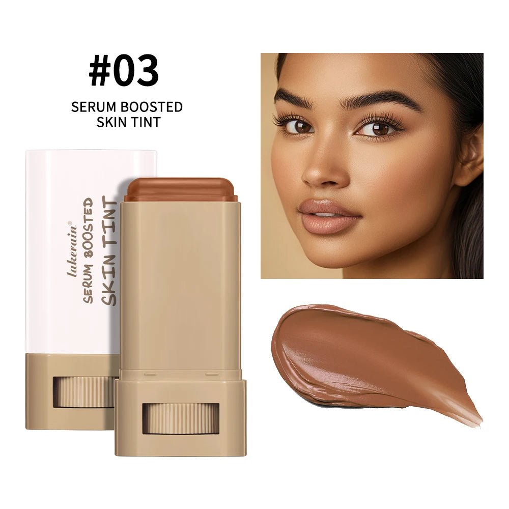 Serum Boosted Skin Tint and Foundation Stick for a Radiant Healthy Glow