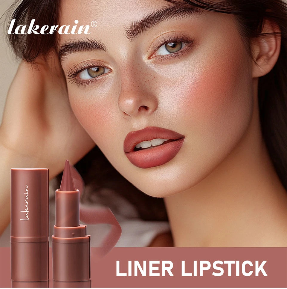 Matte Lip Liner and Lipstick Pen for Long Lasting Waterproof Daily Makeup Look - 7