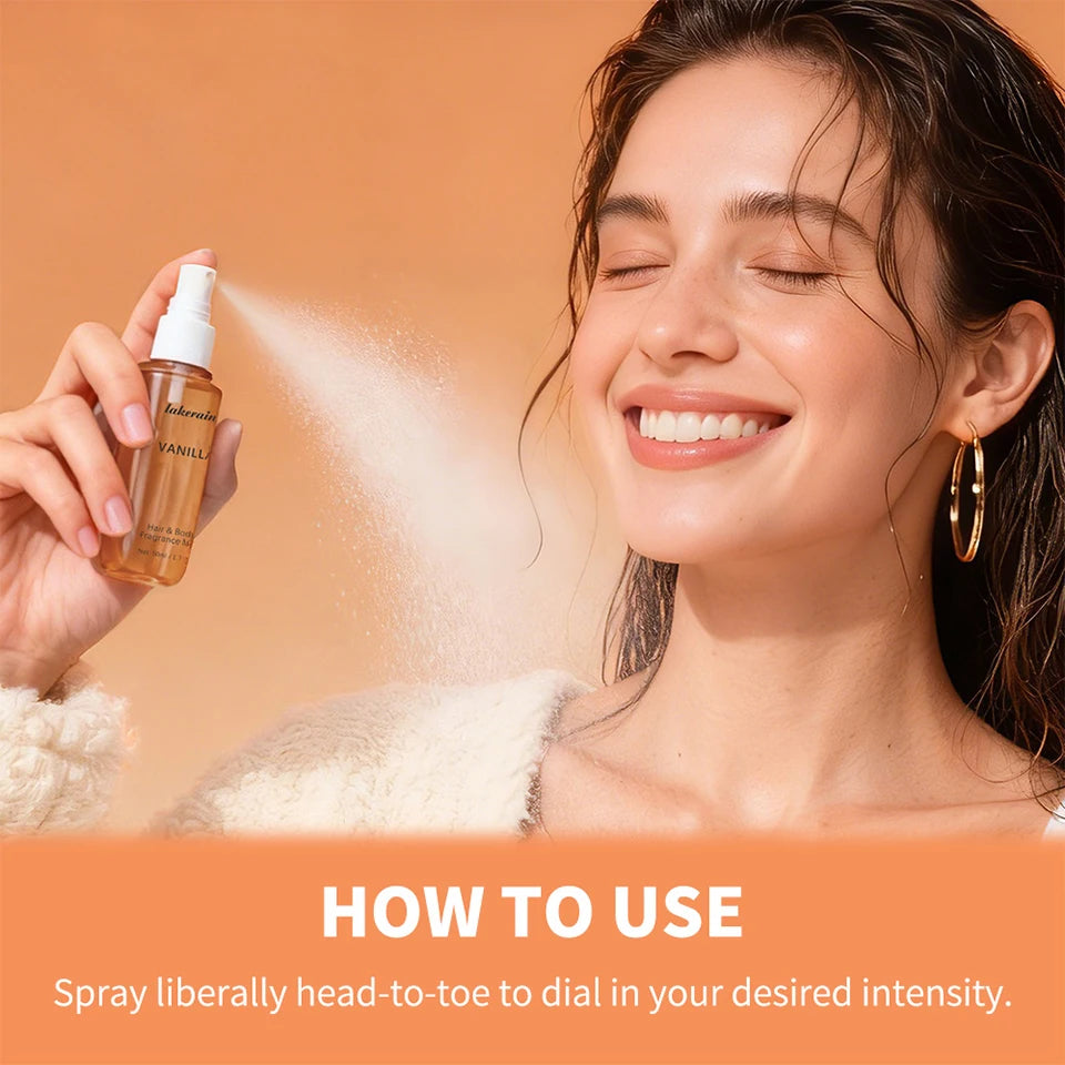 Vanilla and Rose Fragrance Mist and Body Spray for Daily Refreshing Use - 14