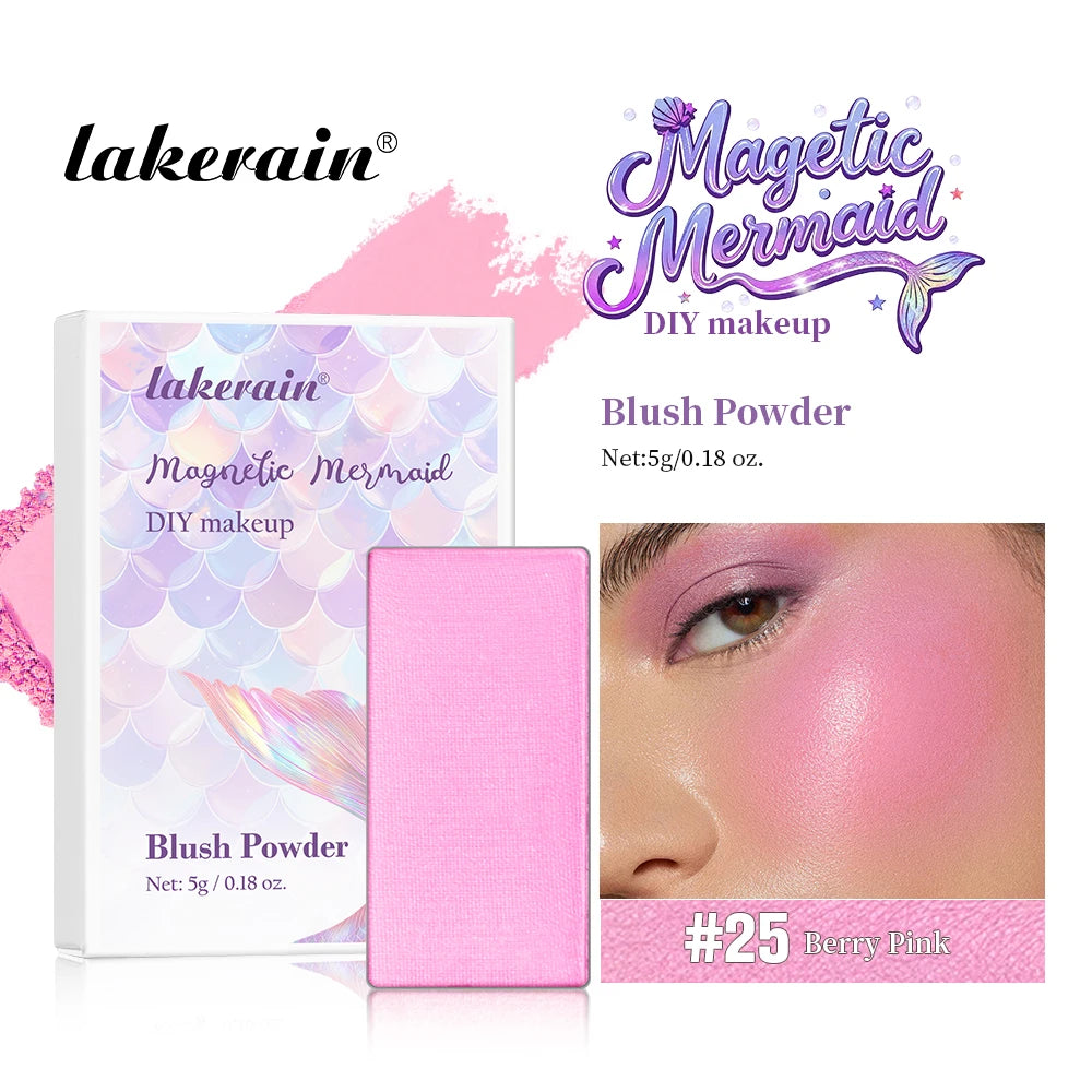Magnetic Mermaid Makeup Palette and Eyeshadow Kit for Professional Artists and Daily Use