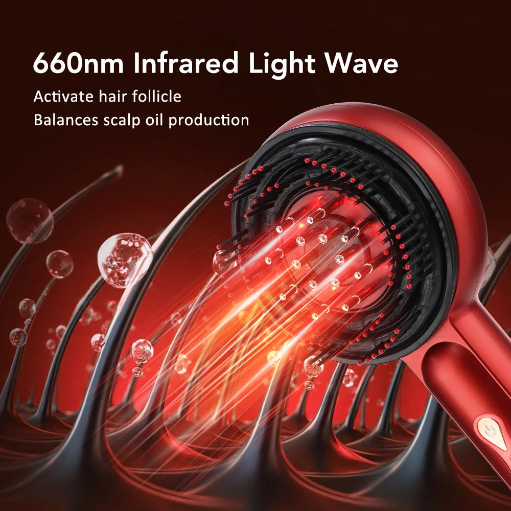 Electric Scalp Massager and Hair Growth Comb for Daily Scalp Care Relaxation - 18