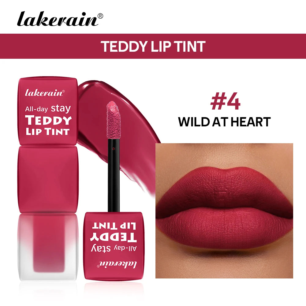 Teddy Lip Tint and Matte Liquid Lipstick for long lasting waterproof natural makeup