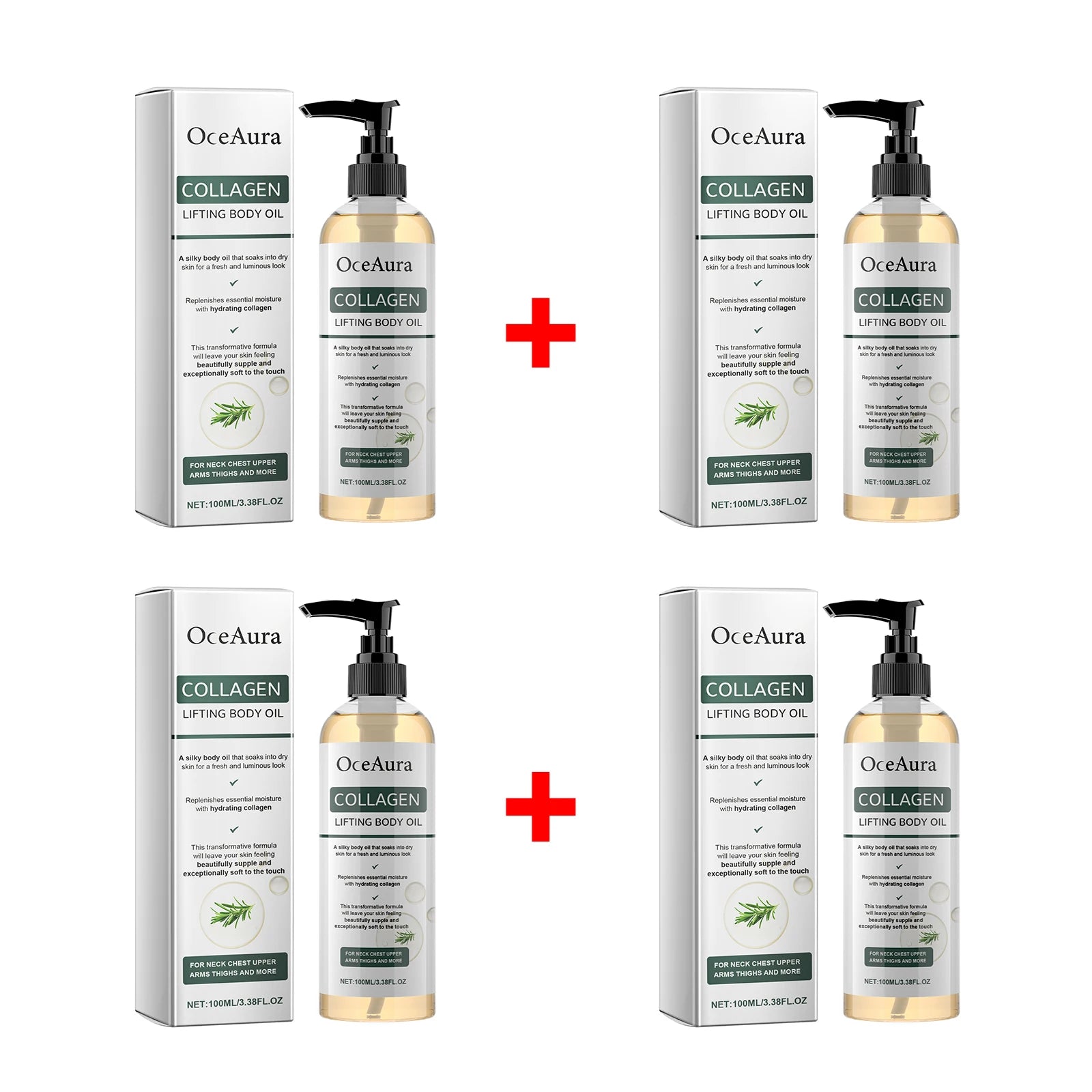 Collagen Body Firming Massage Oil and Tightening Skin Serum for Daily Body Care - 16