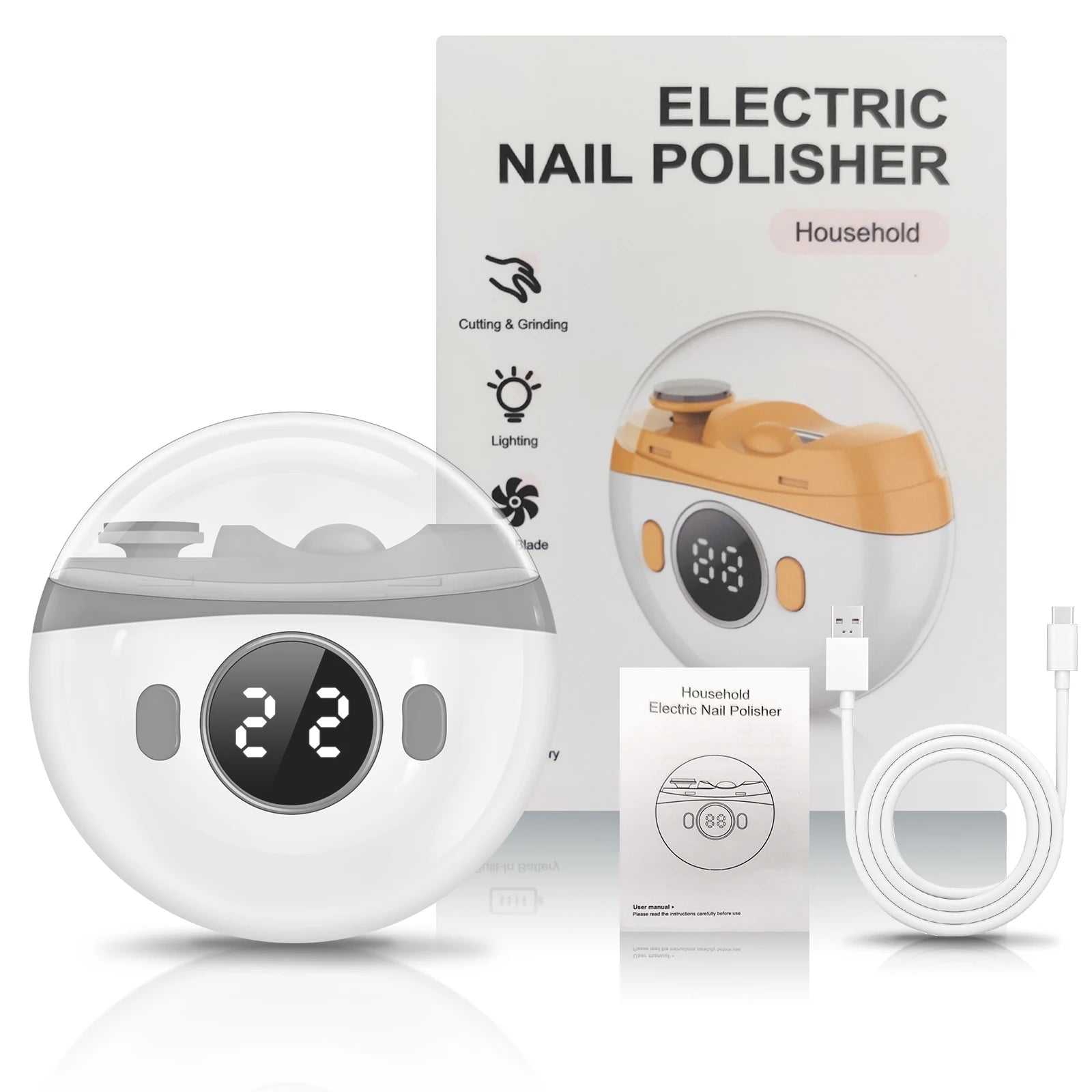 Electric Nail Clipper and Automatic Nail Trimmer for Seniors Adults and Babies - 7