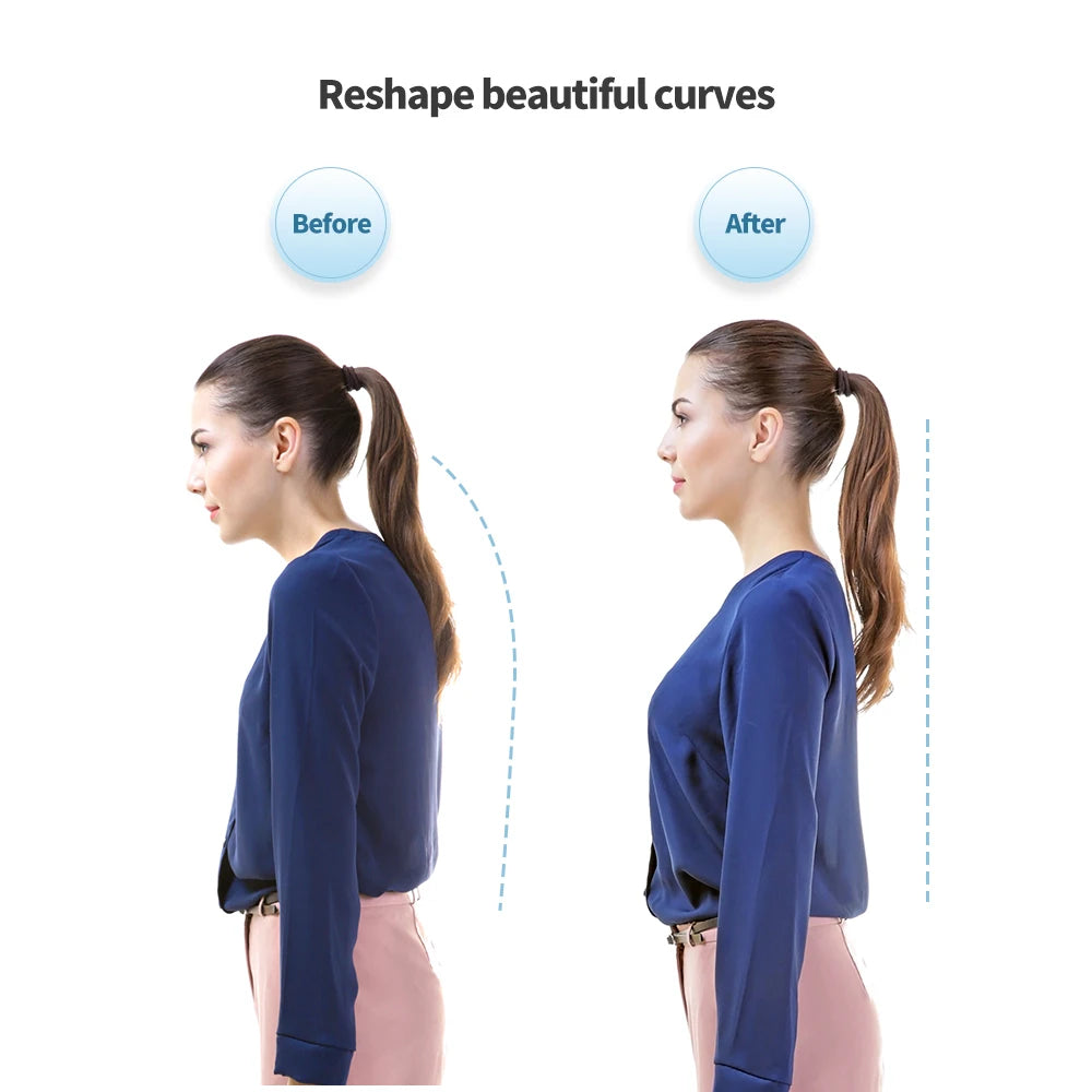 Posture Corrector and Back Alignment Brace for Office Workers and Students Daily Use