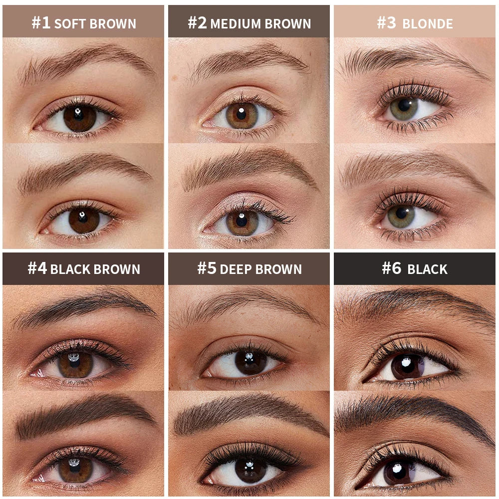 Eyebrow Mousse and Volumizing Brow Gel for Natural Full Brows Daily Makeup