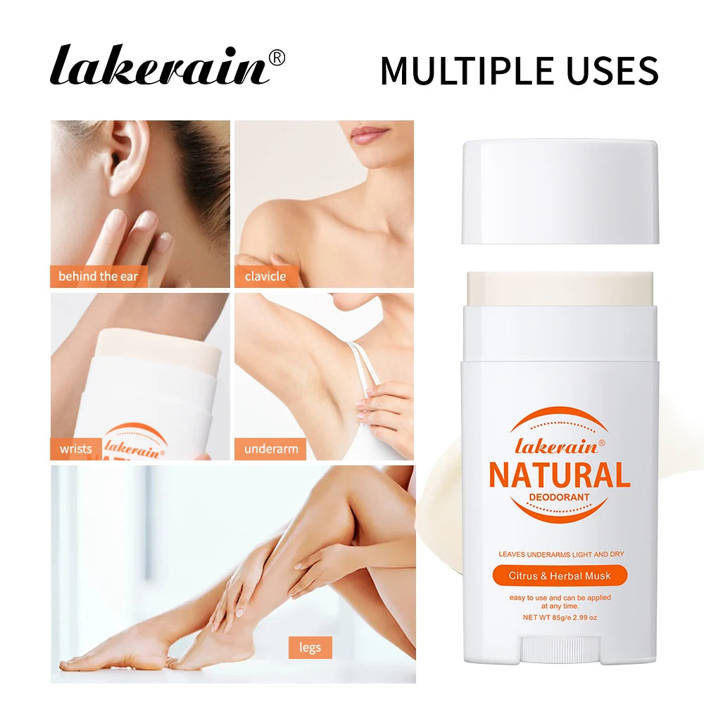 Solid Deodorant Stick and Natural Underarm Balm for Freshness All Day Long - 6