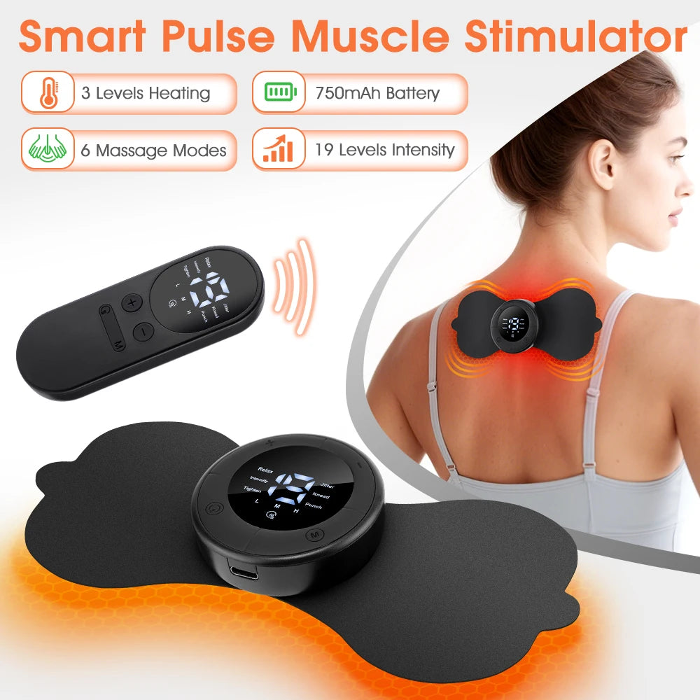 Electric Neck Massager and Body Relaxation Patch for Daily Fatigue Relief