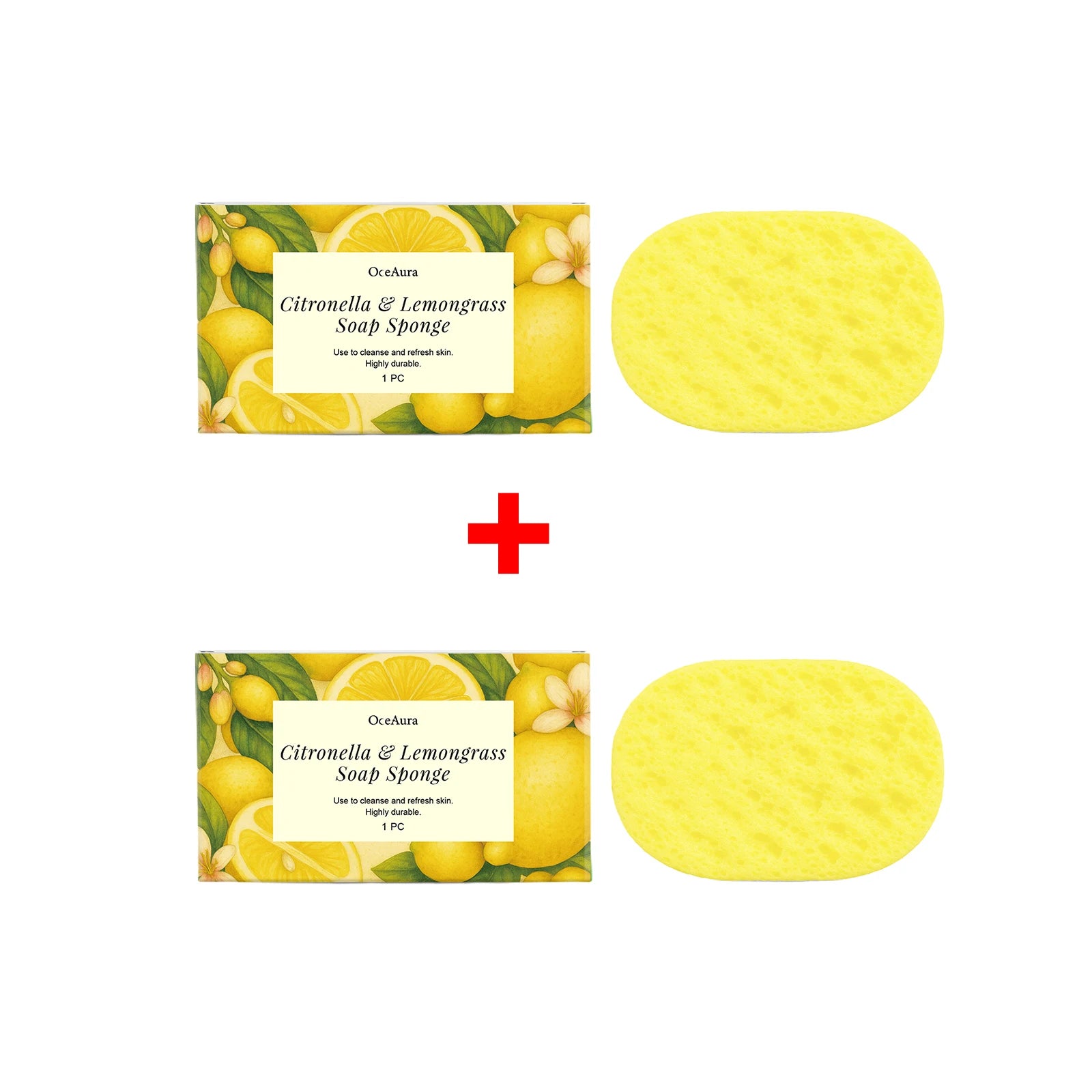 Exfoliating Bath Sponge and Body Scrubber for Daily Skin Cleansing and Refreshing - 16
