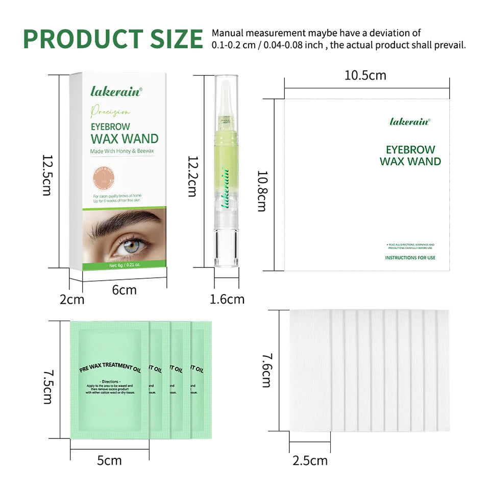 Eyebrow Wax Wand and Facial Hair Remover for Salon Quality Brows at Home - 17