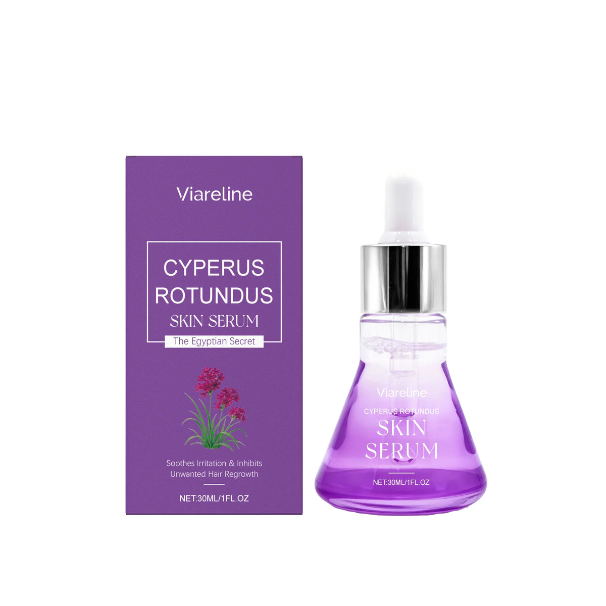 Cyperus Rotundus Skin Serum and Hair Growth Inhibitor for Post Shaving Routine