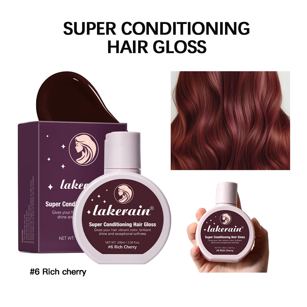 Super Conditioning Hair Gloss and Semi Permanent Hair Glaze for Vibrant Shine - 24