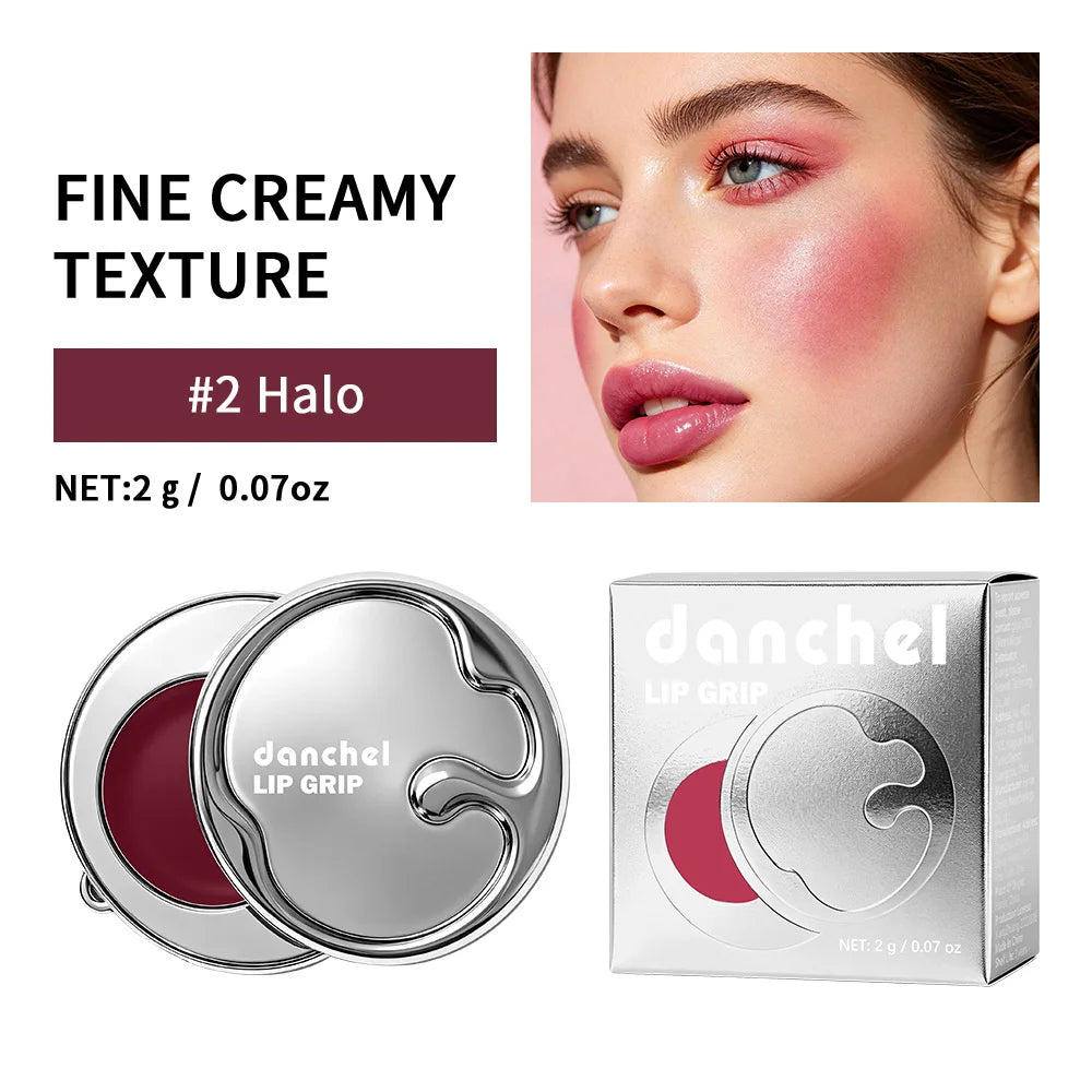 Lip Grip Moisturizing Cream and Natural Blush for Daily Makeup Routine