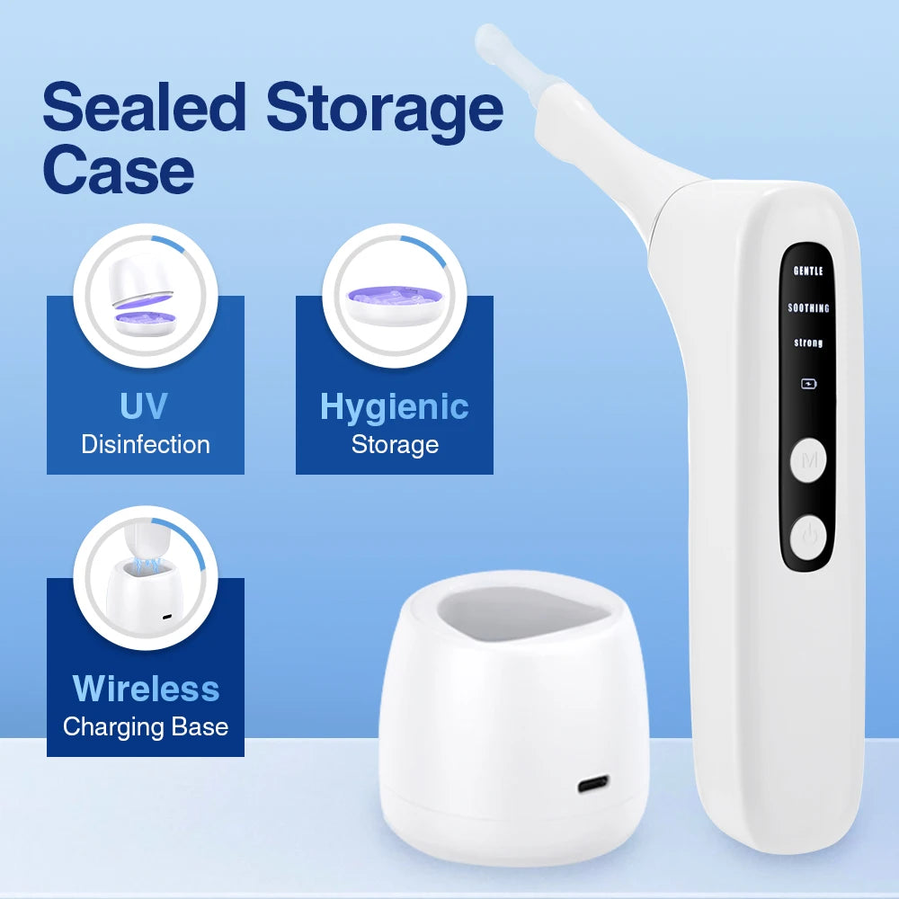 Tonsil Stone Remover and Oral Vacuum Tool for Clearing Bad Breath at Home
