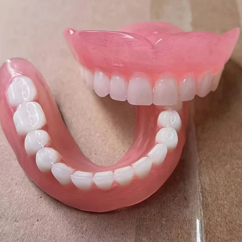 Silicone Fake Teeth and Cosmetic Dentures for a Confident Smile and Daily Oral Care