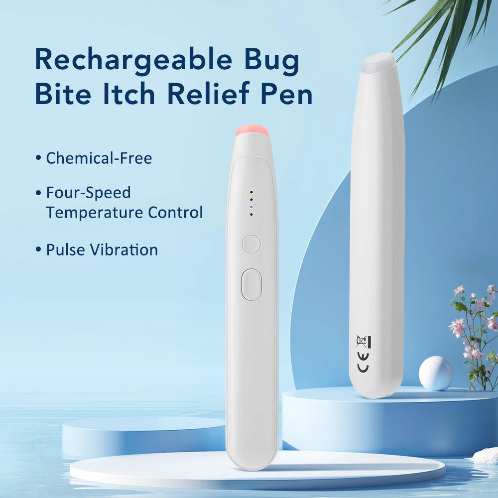 Electric Itch Relief Pen and Insect Bite Soother for Outdoor Summer Travel