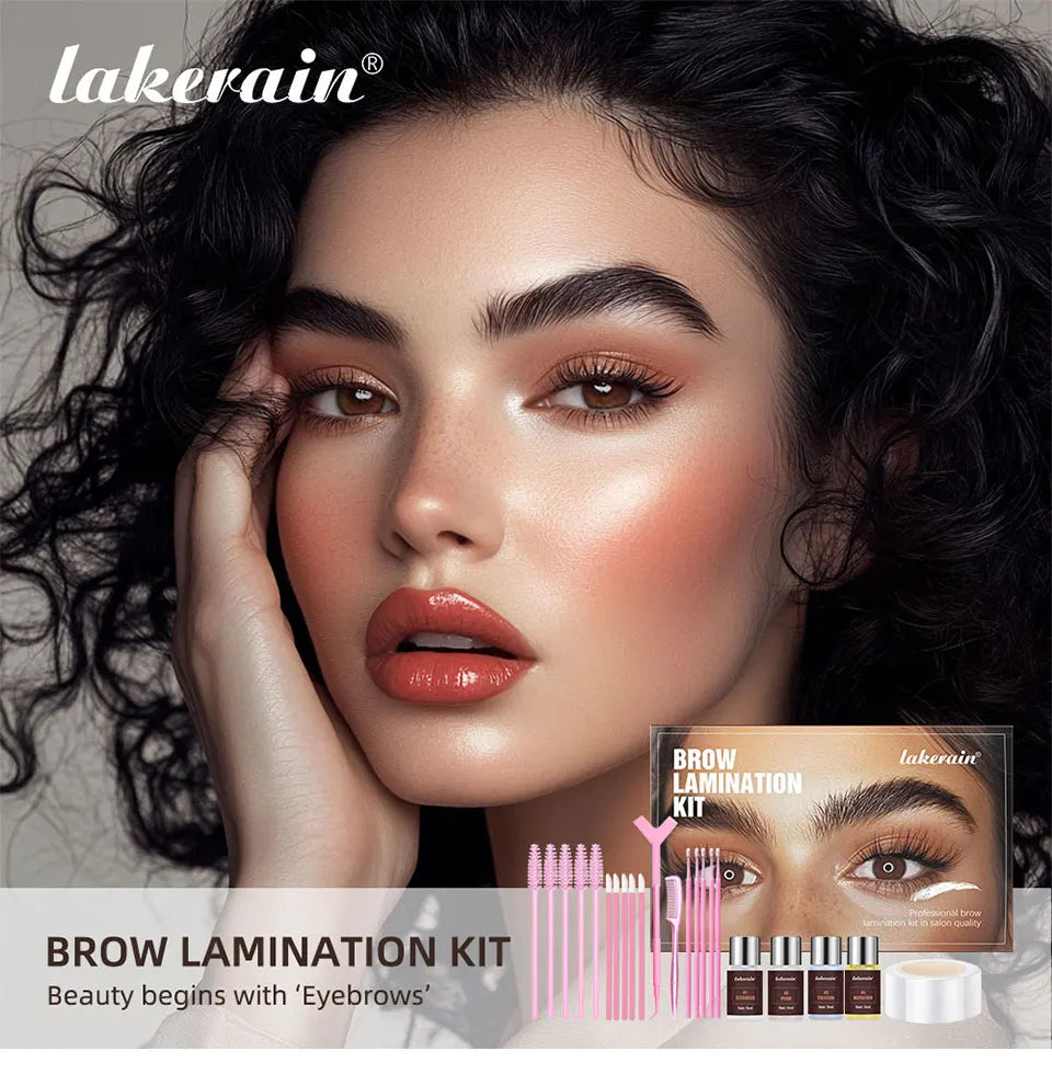 Brow Lamination Kit and Eyebrow Lifting Set for Professional Salon Home Beauty