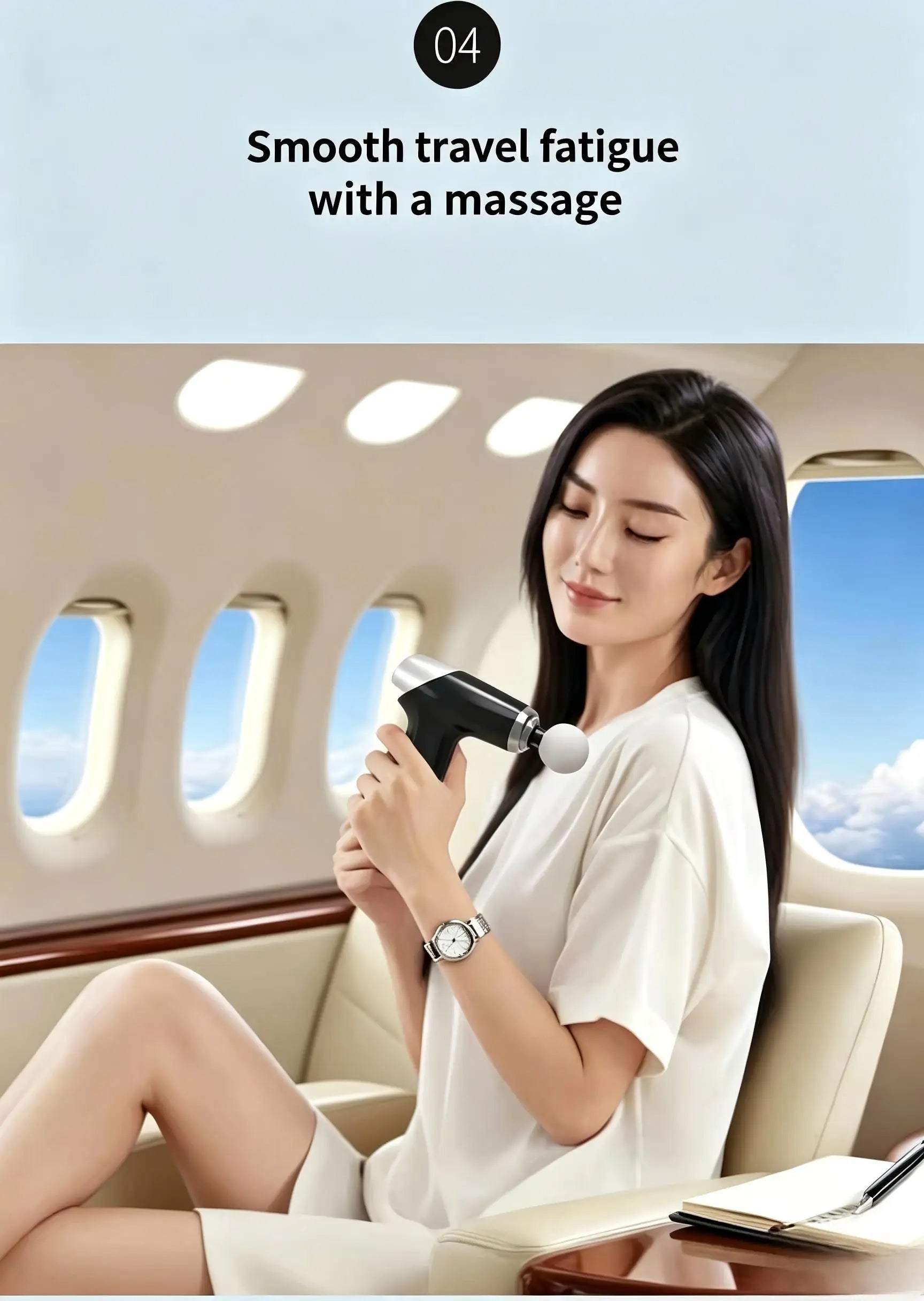 Mini Massage Gun and Percussion Muscle Massager for Post Workout Recovery Relief - 17