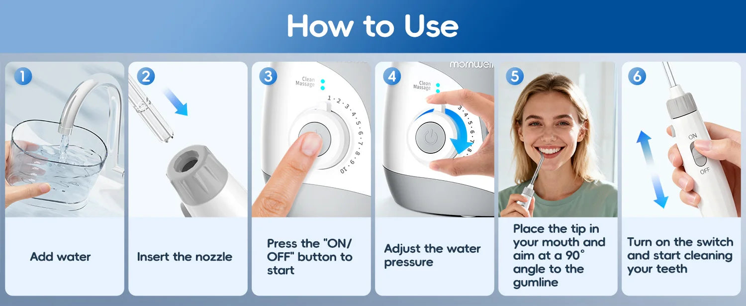 Water Flosser and Oral Irrigator for Deep Teeth Cleaning and Gum Health Care - 13
