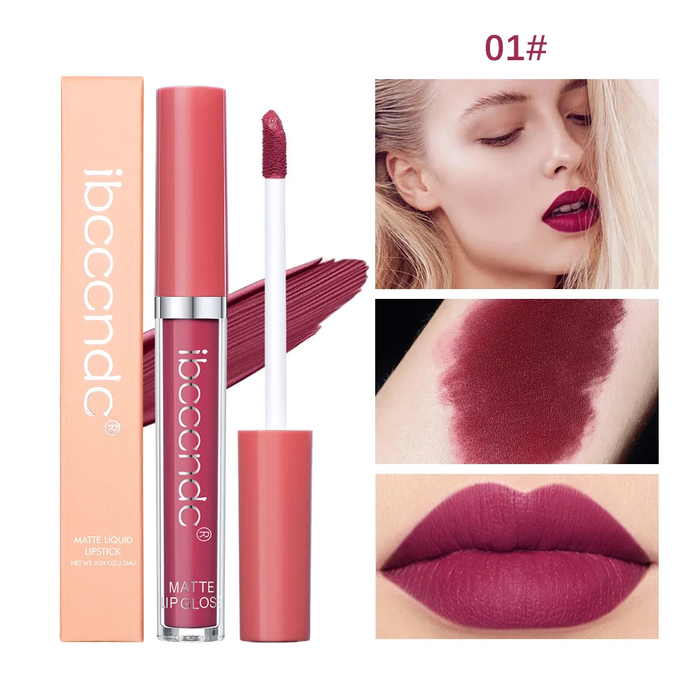 Matte Liquid Lipstick and Long Lasting Lip Glaze for everyday wear and makeup routine