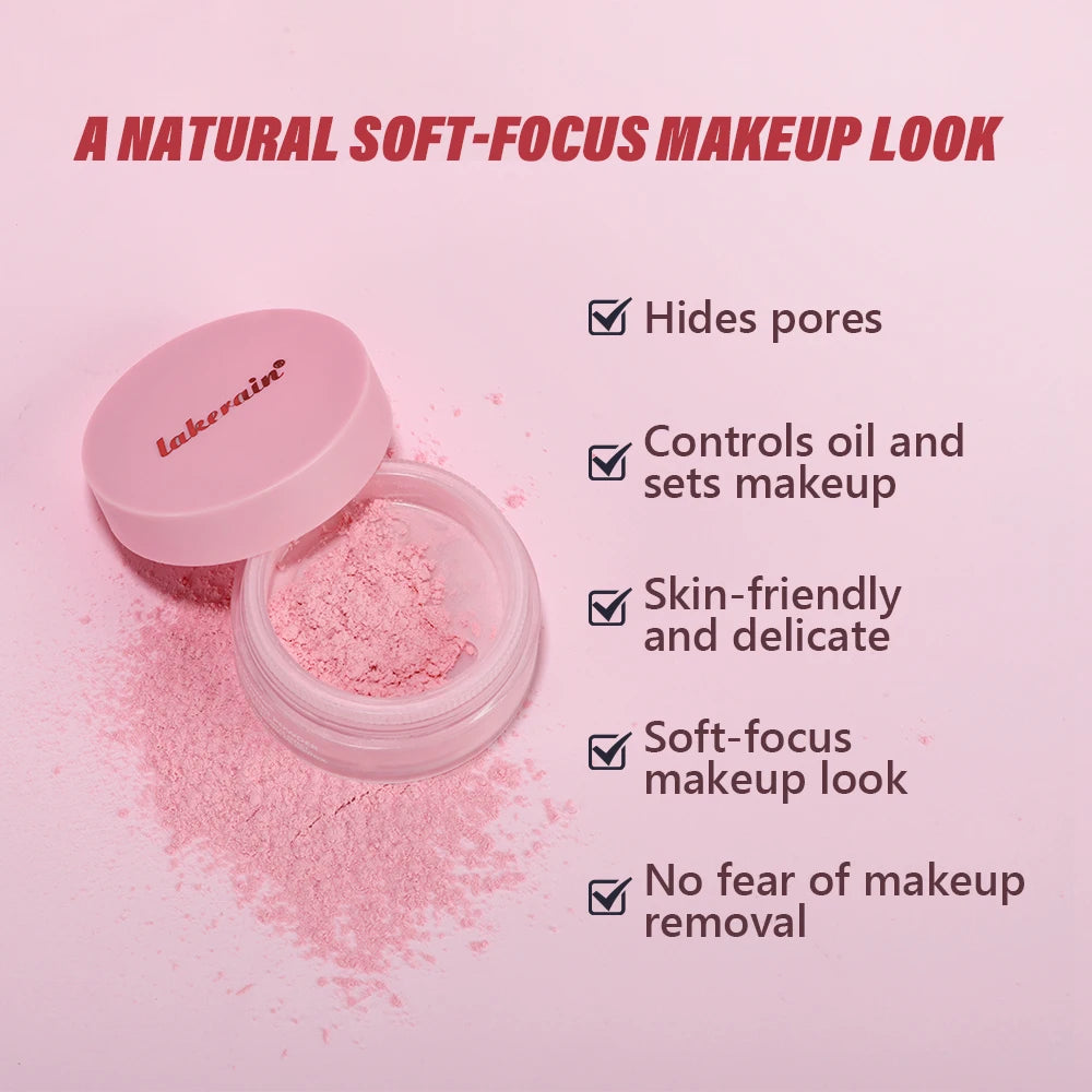 Loose Setting Powder and Finishing Makeup Fixer for Long Lasting Oil Control - 2