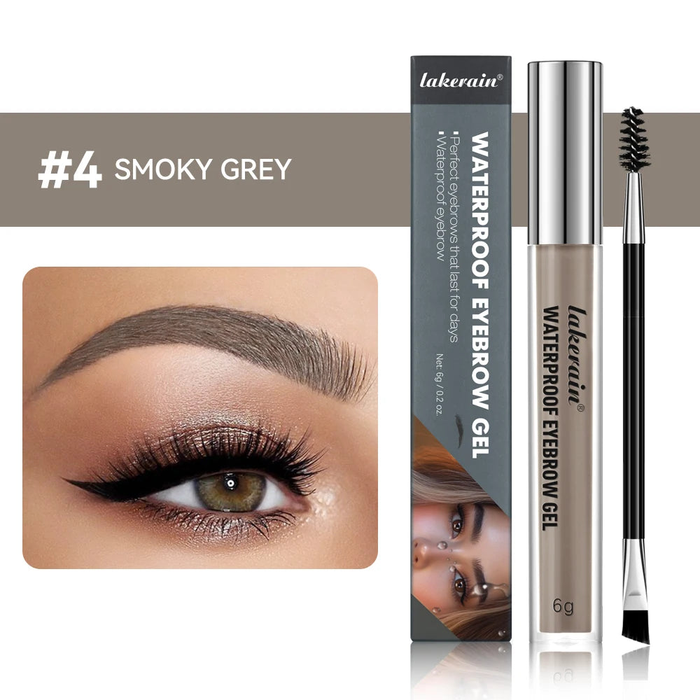 Waterproof Eyebrow Gel and Tinted Brow Enhancer for All Day Natural Looking Brows