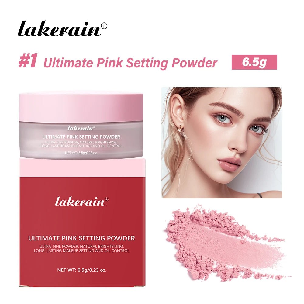 Loose Baking Setting Powder and Face Finishing Dust for Long Lasting Matte Makeup