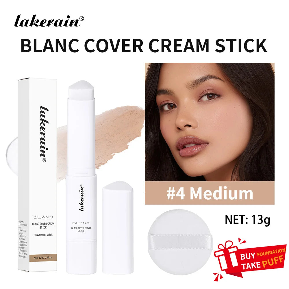Color Changing Foundation Stick and Makeup Base for Everyday Natural Coverage