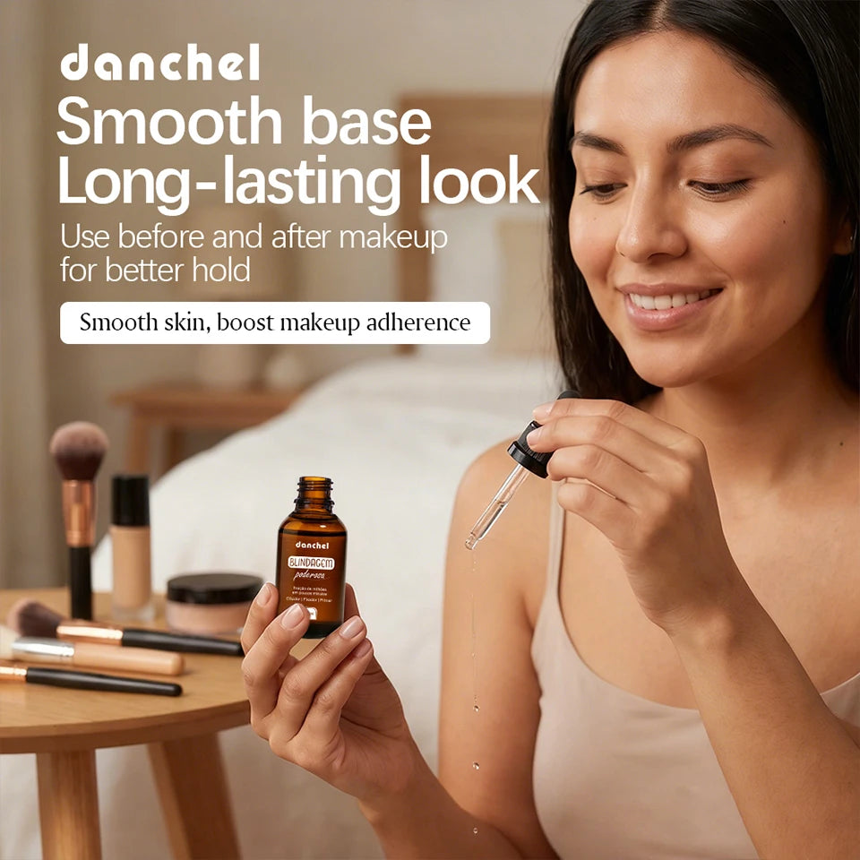 Makeup Primer and Face Fixer Serum for Long Lasting Waterproof Foundation Application