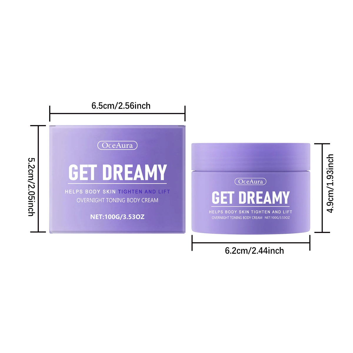 Firming Body Lotion and Toning Skin Cream for Restoring Elasticity and Moisture