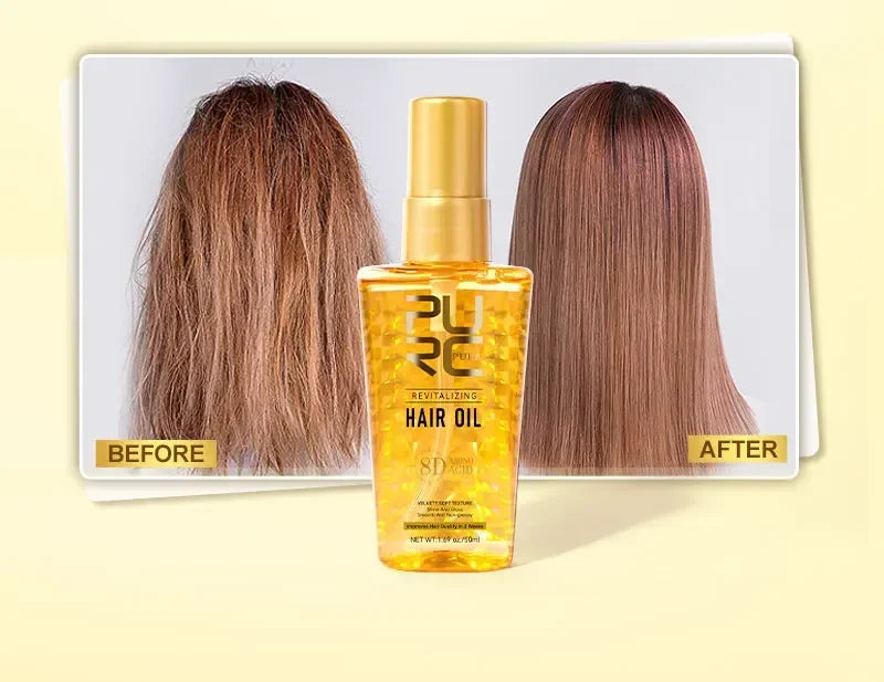 Morocco Hair Oil and Smoothing Serum for Dry Frizzy Hair Daily Repair Treatment - 16