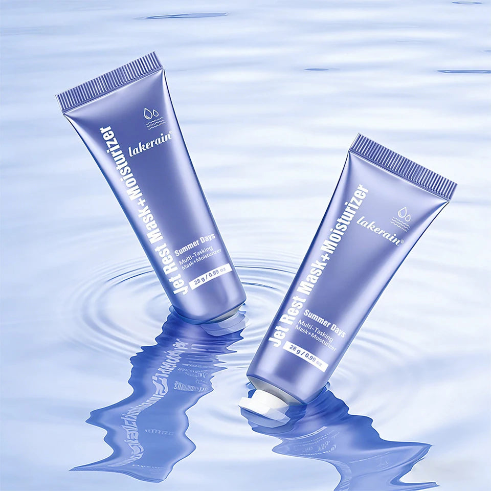 Jet Rest Face Mask and Daily Moisturizer for Dry Skin and Travel Skincare - 18