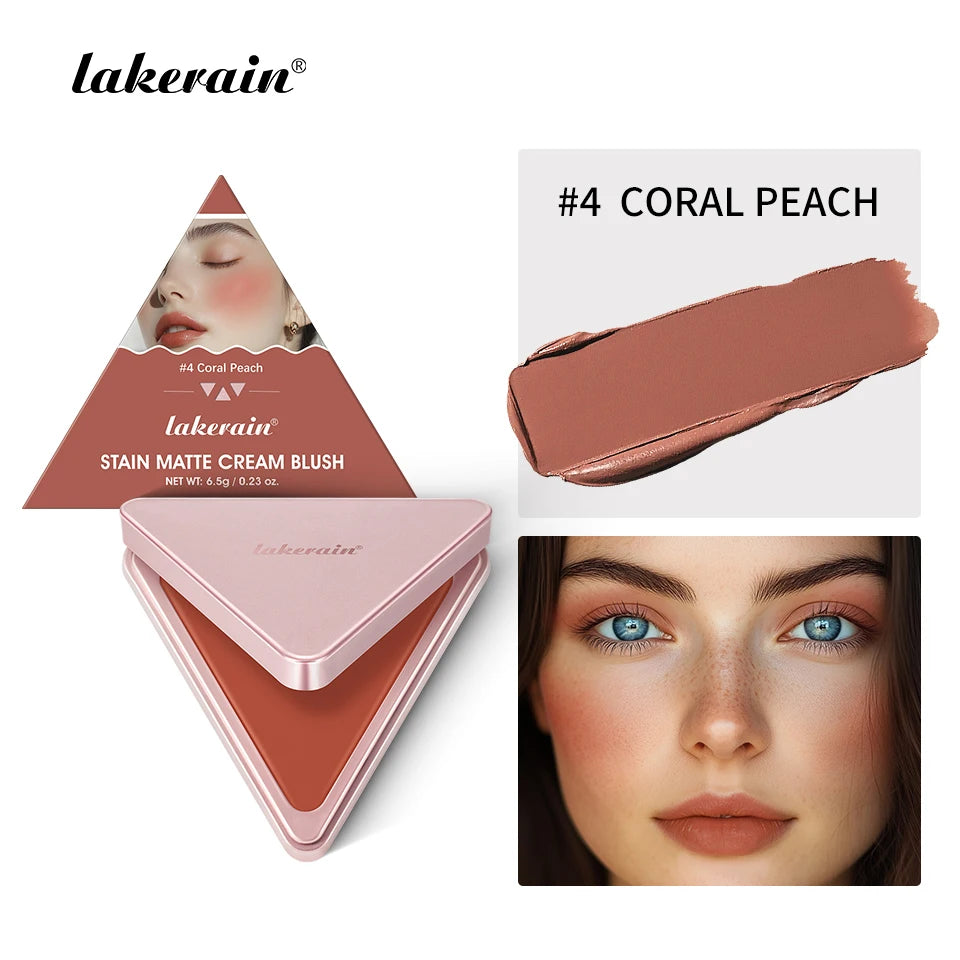 Cream and Powder Blush duo for a flawless long lasting natural makeup glow - 30