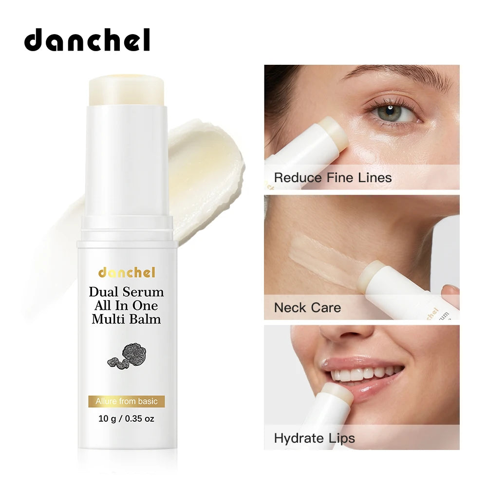 Multi Balm Stick and Moisturizing Serum for Instant Dry Skin Relief